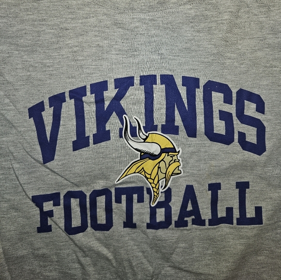 NFL Team Apparel Minnesota Vikings Shirt Men's 2XL - Picture 2 of 3